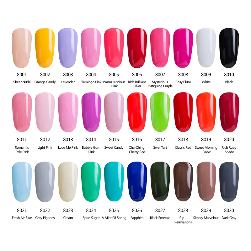 GDi Nails Nude Pastel Colours Range UV LED Soak Off Gel 