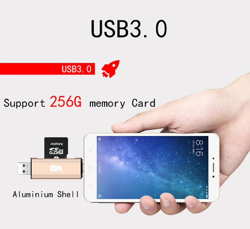 Kawau 3,1 OTG кард-ридер USB Type C MicroUSB адаптер с Micro SD карты/SD карты слот C350 кард-ридер для мобильного телефона