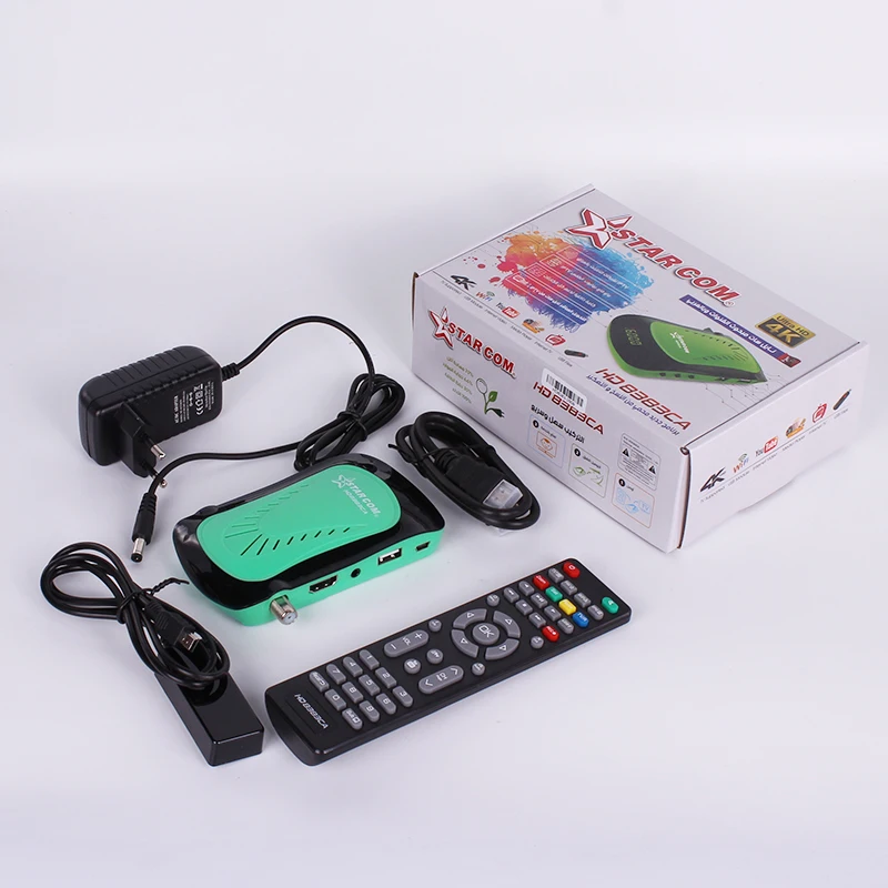 STARCOM 4K ресивер спутниковый Dvb S2 ТВ тюнер цифровая приставка поддержка M3U IPTV