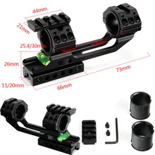 Ohhunt Охота 25,4 мм 30 мм 11 мм 3/" ласточкин хвост 20 мм Пикатинни Уивер прицел кольца смещение Сфера горе пузырьковый уровень дополнительной Железнодорожный