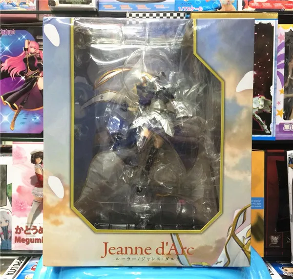 Fate/apocripha Jeanne D Arc фигурка Жанна д 'Арк флаг модель куклы украшение ПВХ Коллекция аниме фигурка детские игрушки подарки