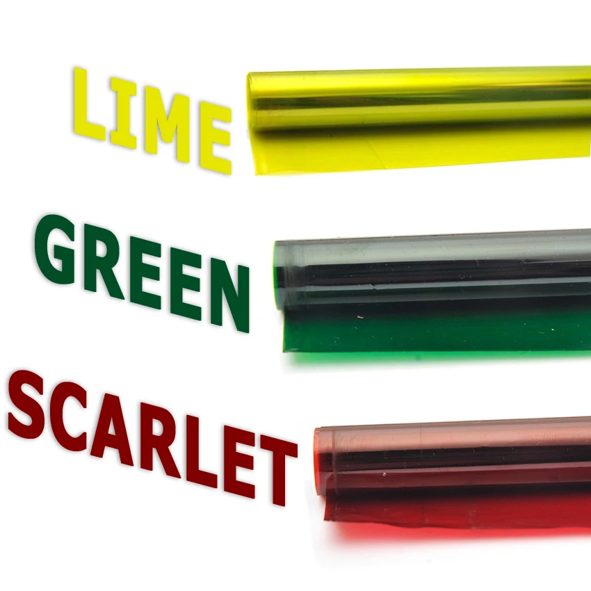Stage Lighting Color Filter 40*50cm 15.7*19.6" Paper Gels Color Filter for Stage Lighting Redhead Light