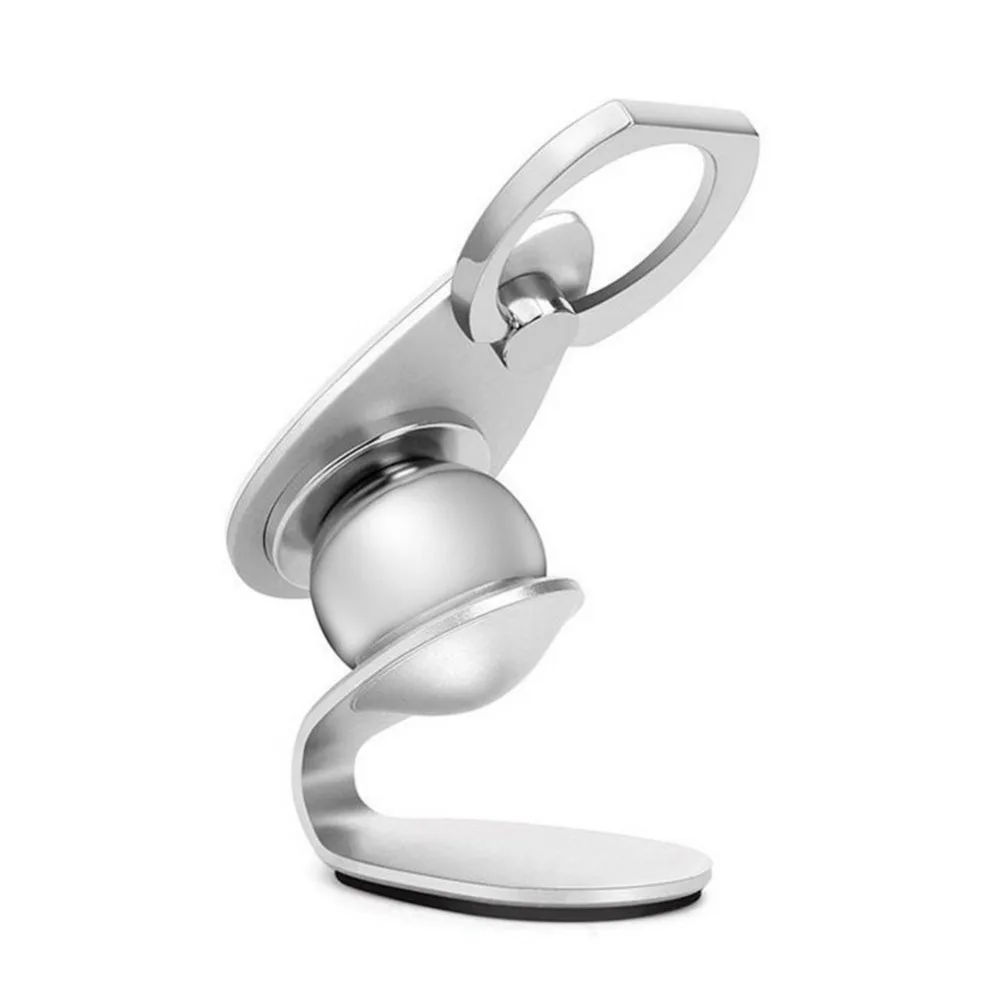 

Metal Universal Magnetic 2 in 1 Mobile Car Stand Mount 360 Rotation Finger Ring Grip Cell Phone Holder for iPhone Huawei Xiaomi