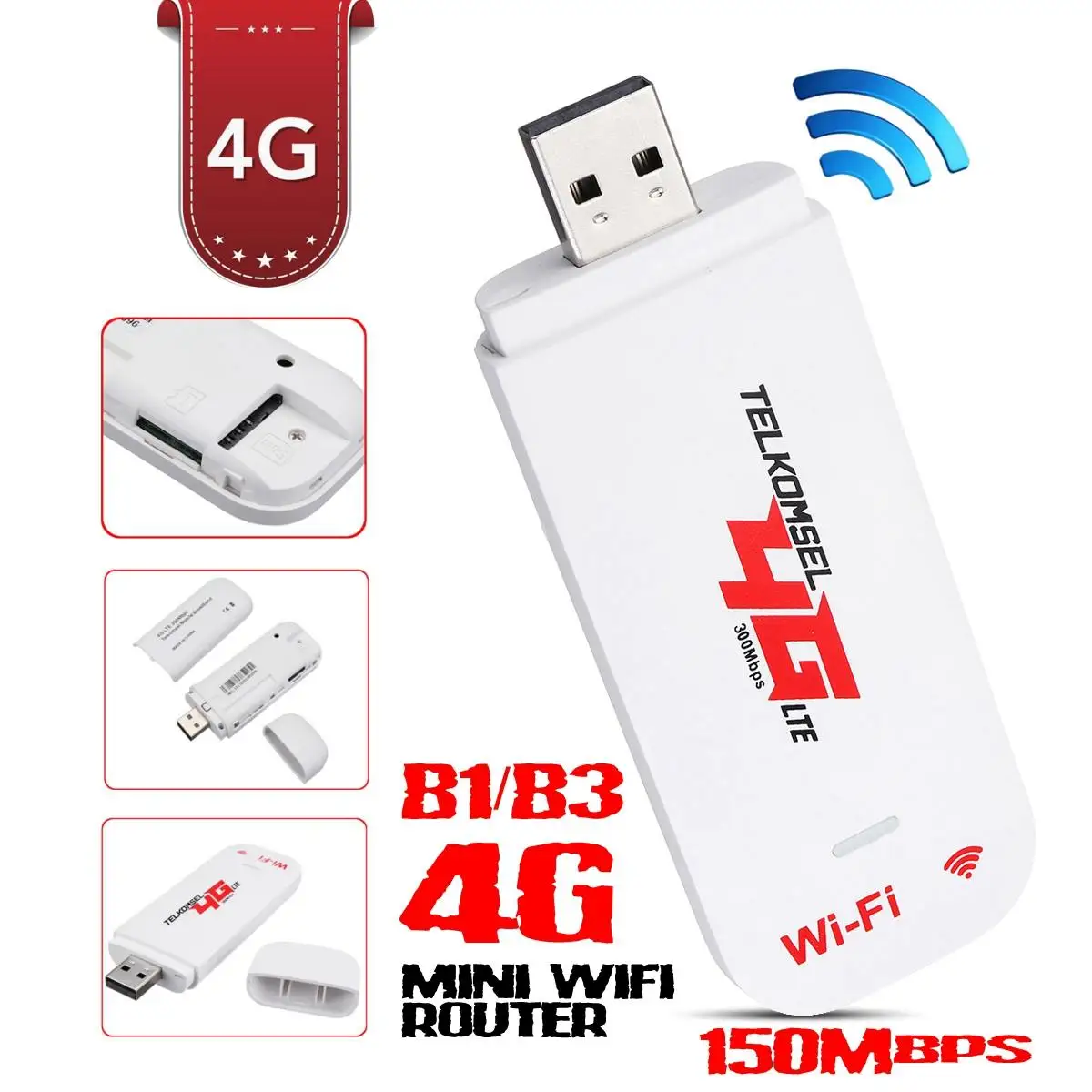 4G 3g LTE USB 2,0 Беспроводная точка доступа мобильный модем маршрутизатор с сим карты памяти слот для мобильного телефона Tablet