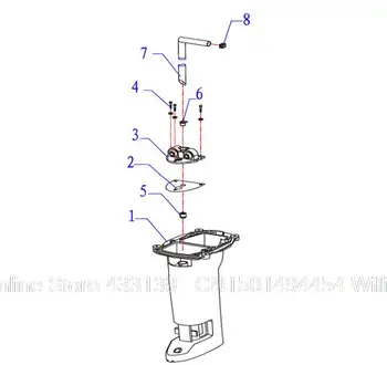 

Free shipping water shell componet for hidea HD15F 18F