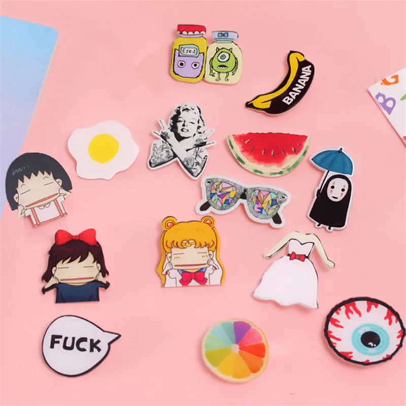 20PCS-Kawaii-Cartoon-Badges-Plastic-Pin-Badge-Decoration-Pins-Brooch-Backpack-Broochs-Decorative-Brooches-Gifts