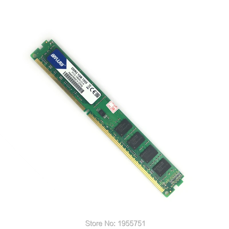 Binful бренд DDR3 1 ГБ 1066 МГц PC3-8500 1333 МГц PC3-10600 для рабочего стола оперативная Память память 1,5 в