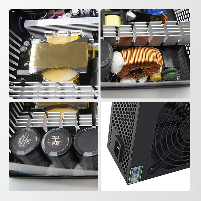 2400W ATX PSU mining Monero ethereum power supply manufacture support 12 GPU rx 470 570 onda motherboard open frame sever source