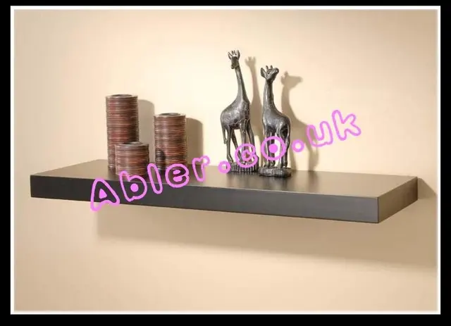 Floating Shelf 50 One High Gloss Shelves Kitchen Wall Floating Shelf 50 One High Gloss Shelves Kitchen Wall Mdf