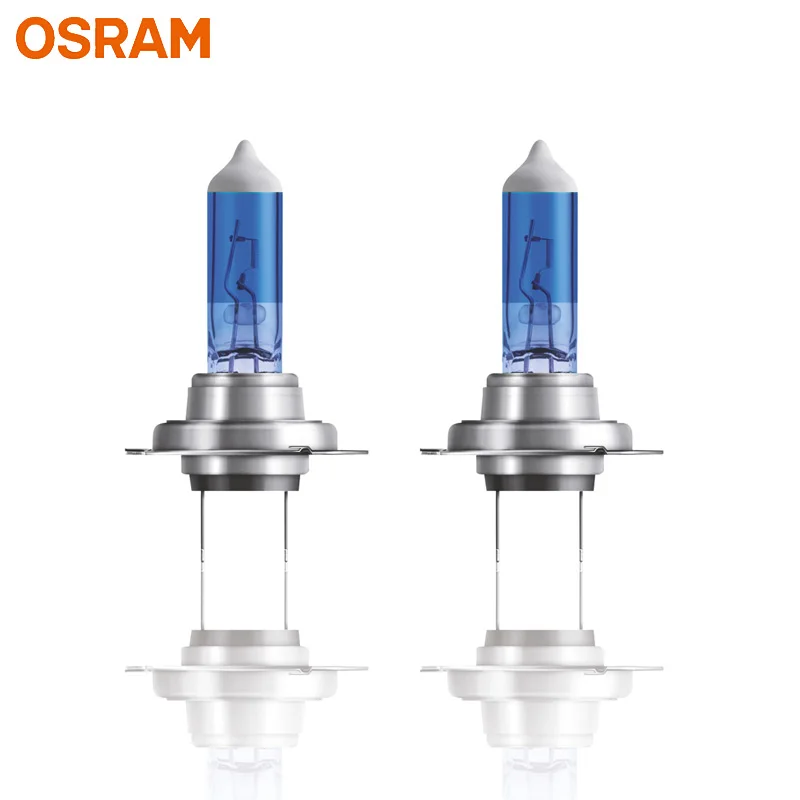 OSRAM-Lampe de sauna halogène H1 pour voiture, lampe frontale alimentée,  bleu froid, hyper blanc, original, 5300K, 12V, 150CBH, 55W, paire -  AliExpress