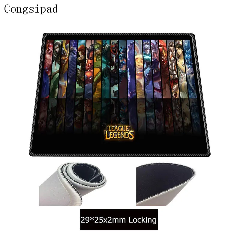 Congsipad большой игровой коврик для мыши запирающийся край ноутбука компьютерная