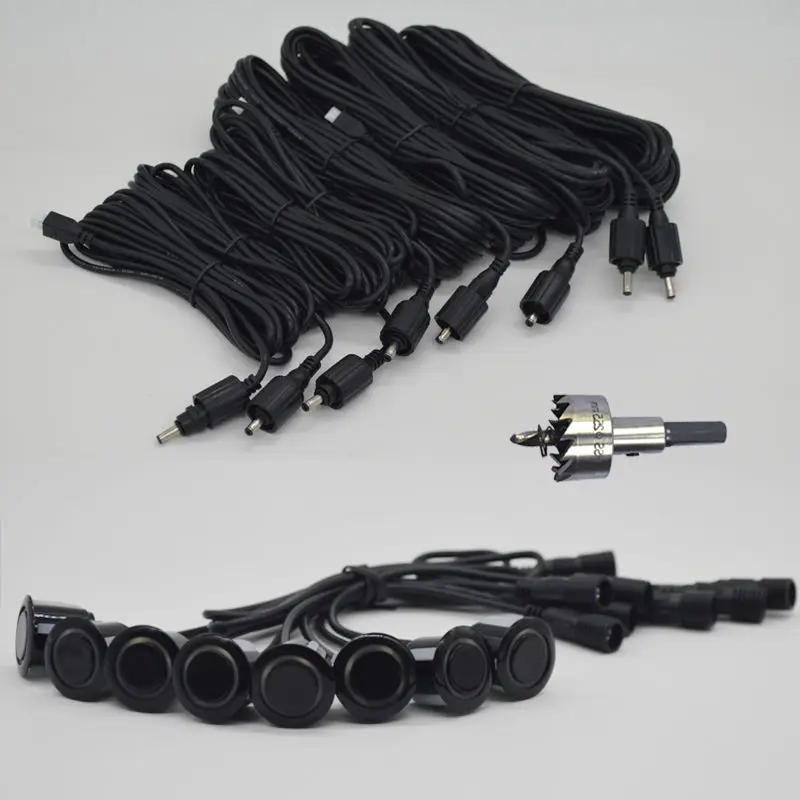 Sensor de aparcamiento 2018 8 sensores coche de marcha atrás Radar aparcamiento coche Detector asistencia aparcamiento Radar reverso Sensor de aparcamiento 2018 8 sensores coche de marcha atrás Radar aparcamiento coche Detector asistencia aparcamiento Radar reverso