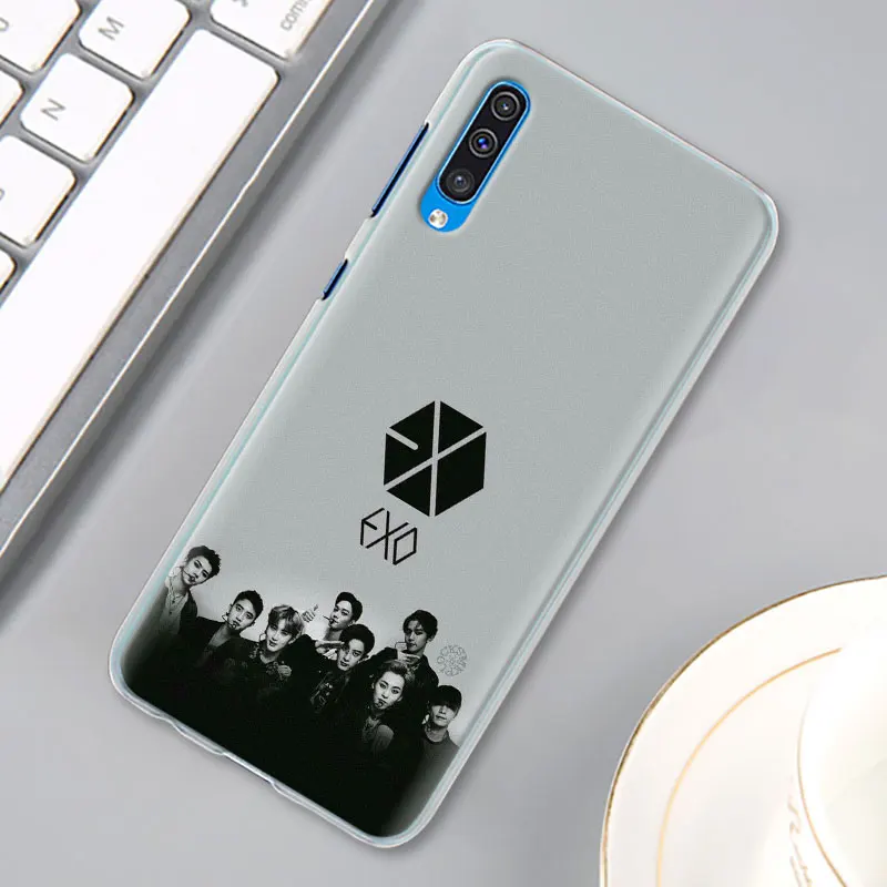 EXO группа k-pop kpop чехол КРЫШКА ДЛЯ samsung Galaxy A30 A40 A50 A70 A6 A8 плюс A7 A9 M30 чехол для телефона Coque