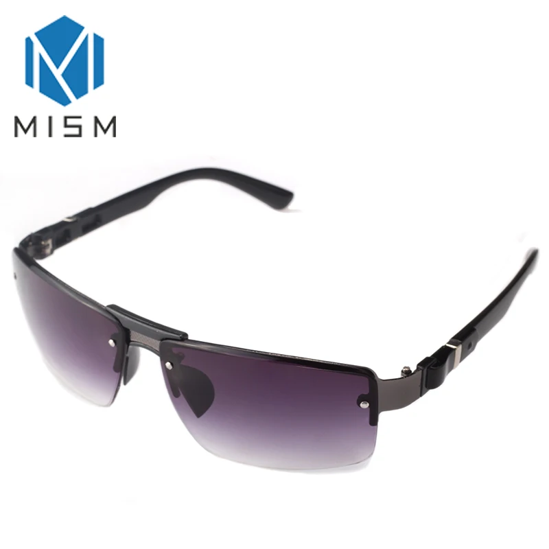 MISM крутые мужские модные зеркальные солнцезащитные очки уникальный стиль очки для вождения для мужчин