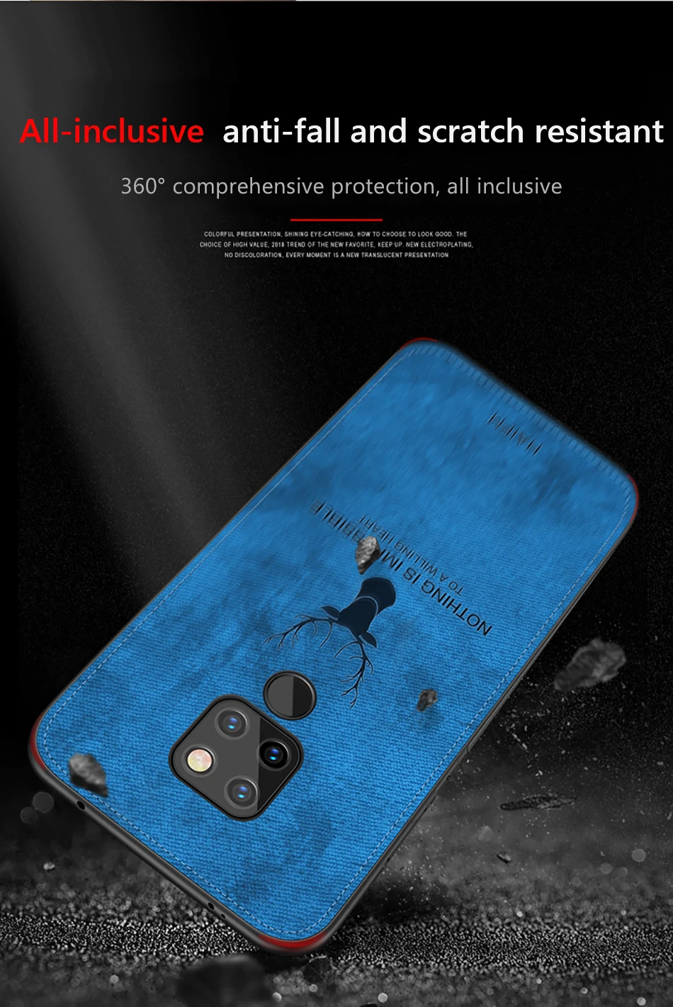 !ACCEZZ Luxury Anti-Knock Cute Phone Case For Huawei Mate 20 Pattern Protective Back Cover Case For Huawei Mate20 Pro Shell Capa (9)