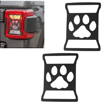 

Marlaa Tail Lights Protector Metal Taillight Rear Lamp Cover Guard Left & Right for Jeep Wrangler 2018 - up JL 1 pair