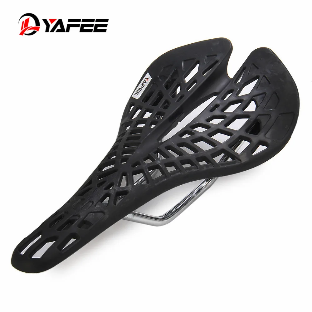 

YAFEE Light Shock Mountain Bike Seat Mountain Road Bicycle Saddle Ventilation Spider Net Bicycle Seat