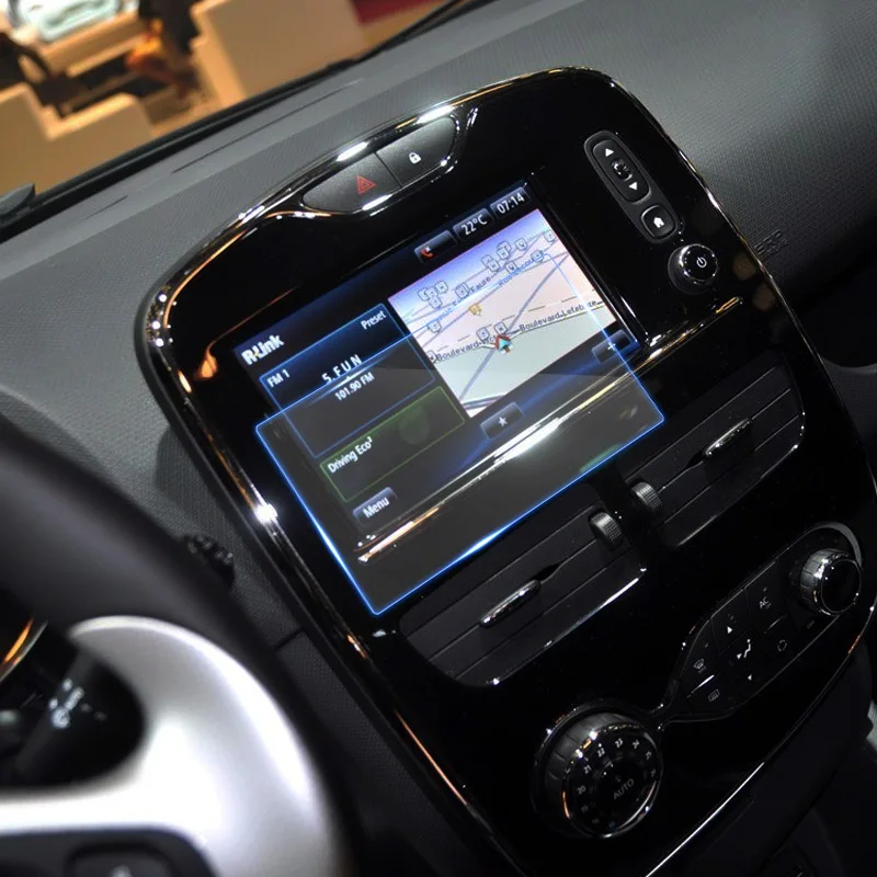 QCBXYYXH автомобильный стиль 7 дюймов gps Навигация экран стекло защитная пленка для Renault Clio RS приборной панели дисплей защитная пленка