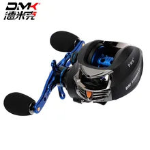 DMK 13+ 1BB левая/правая рука Baitcasting Рыболовная катушка 7,0: 1 Макс Перетащите 5 кг наживка литье Центробежная катушка тормоз Карп рыболовные снасти