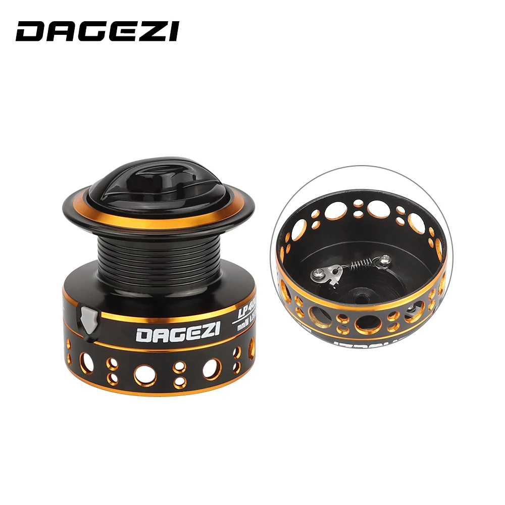 DAGEZI 13BB металлический Спиннинг рыболовная Катушка LP1000 4000 морской 5 2: 1 Fly колесо для