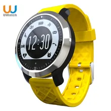 Uwatch f69 bluetooth smartwatch pulsometer sport schwimmen wasserdichte für apple iphone ios android heißer männer tragbare intelligente uhren