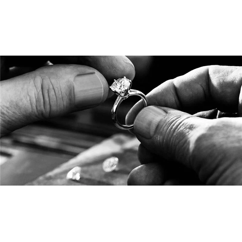 Aazuo, 18 К, розовое золото, розовое золото, настоящий бриллиант, 0.15ct H Si1, движущиеся кольца, ювелирные наборы для женщин, очаровательные ювелирные изделия, подарок Au750