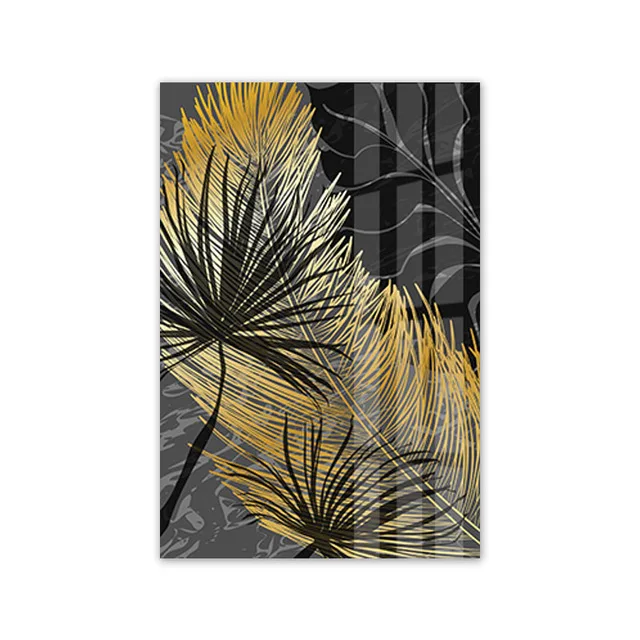 Scandinavian-Style-Poster-Marble-Golden-Leaf-Art-Plant-Abstract-Painting-Living-Room-Decoration-Pictures-Nordic-Decoration.jpg_640x640 (1)