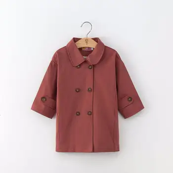 

2019 Spring New Tide Dress Female Baby Windbreaker