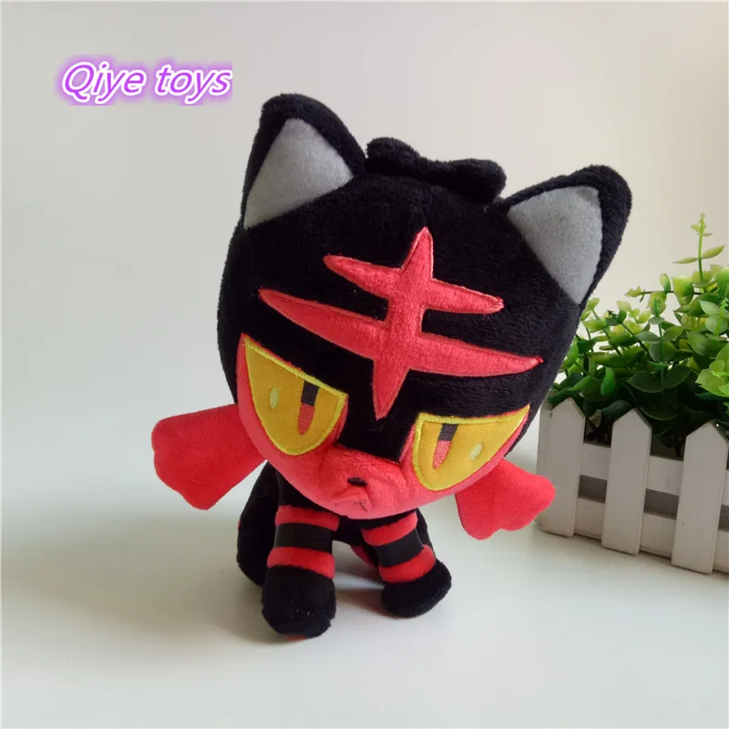 Милый мультфильм Пикачу Плюшевые игрушки 20 см Litten мягкие куклы Детский подарок на день рождения