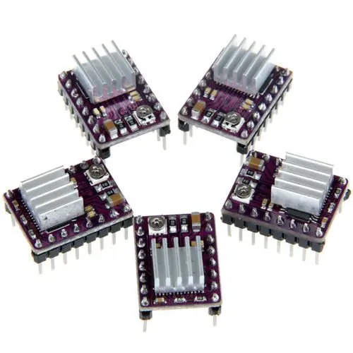 

5Pcs/lot 3D Printer Stepstick Drv8825 Stepper Motor Driver Reprap 4 PCB Board + Free shipping replace A4988