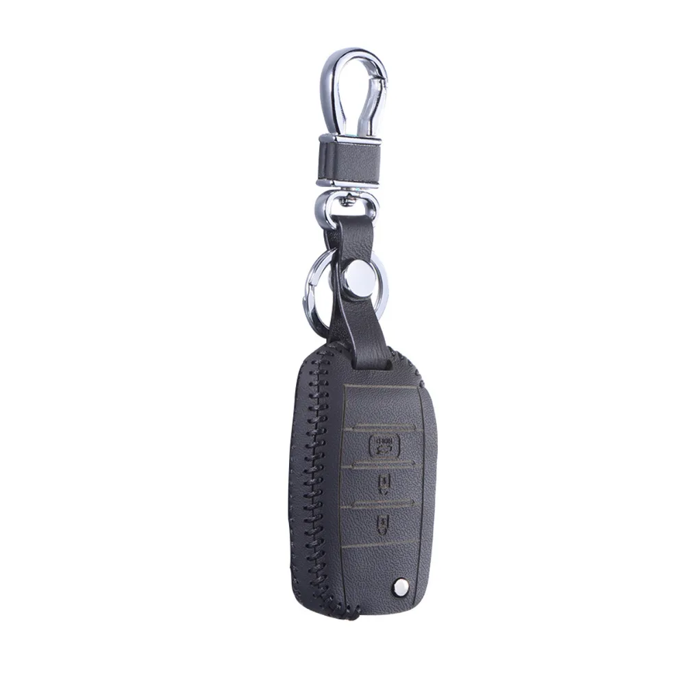 Кожаный чехол для ключей Kia Sportage R K2 K3 K3S K4 K5 KX KX3 KX5 Ceed Sorento Cerato Optima Frote ключей|key kia