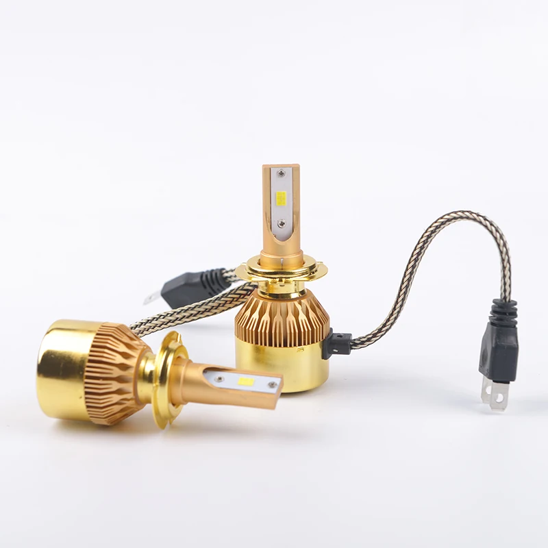 LDDCZENGHUITEC H7 LED Headlight LED CSP Gold light source Car