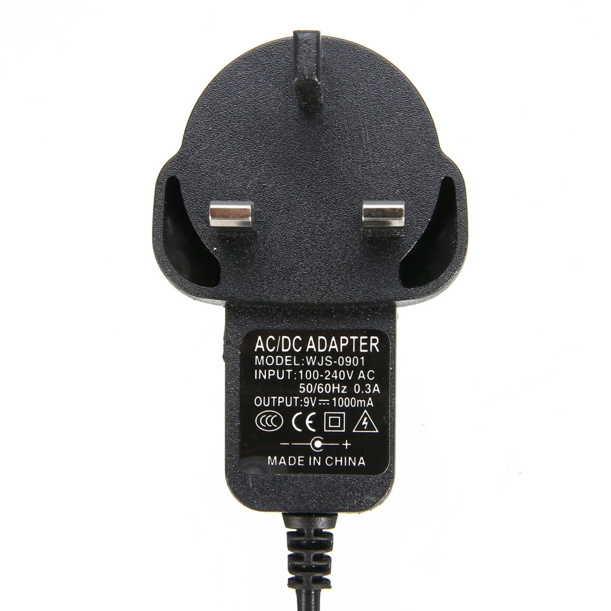 New Arrival 1pc 9V 1A DC 5.5x2.1mm UK Plug Adaptor Charger For Argos Bush Portable DVD Player
