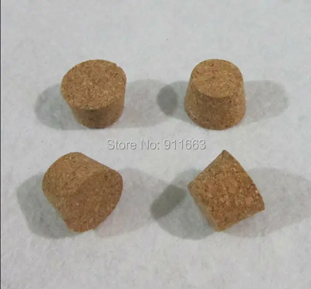 18mm*14mm*12mm size, 200pcs/lot! soft cork stopper for glass bottles,stopper,bung,wooden plug etc. 3