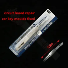 Пинцет для печатной платы Ремонт печатных плат, автомобильные брелоки фиксированные, слесарные инструменты