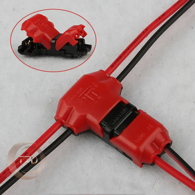 wire t connector Connector Wire Buy lots Connector Cheap Popular T T Wire