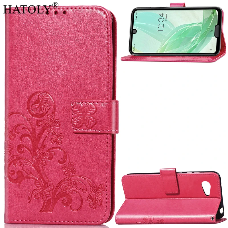 Чехол SHARP AQUOS R2 компактный чехол флип кожаный для кошелек сумка Compact|Бамперы| |