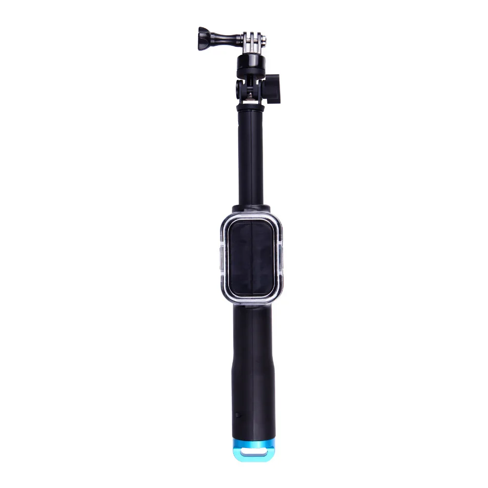 

98cm For GoPro Extendable Handheld POV Pole Telescopic Tripod Monopod + Wifi Remote Holder Clip for Go Pro Hero 6 5 4 3+