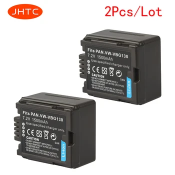 

JHTC 1500mAh Camera Battery For Panasonic VW-VBG070 VW-VBG130 VW-VBG260 SDR-H20 SDR-H28 SDR-H258 HDC-SD1 2pcs