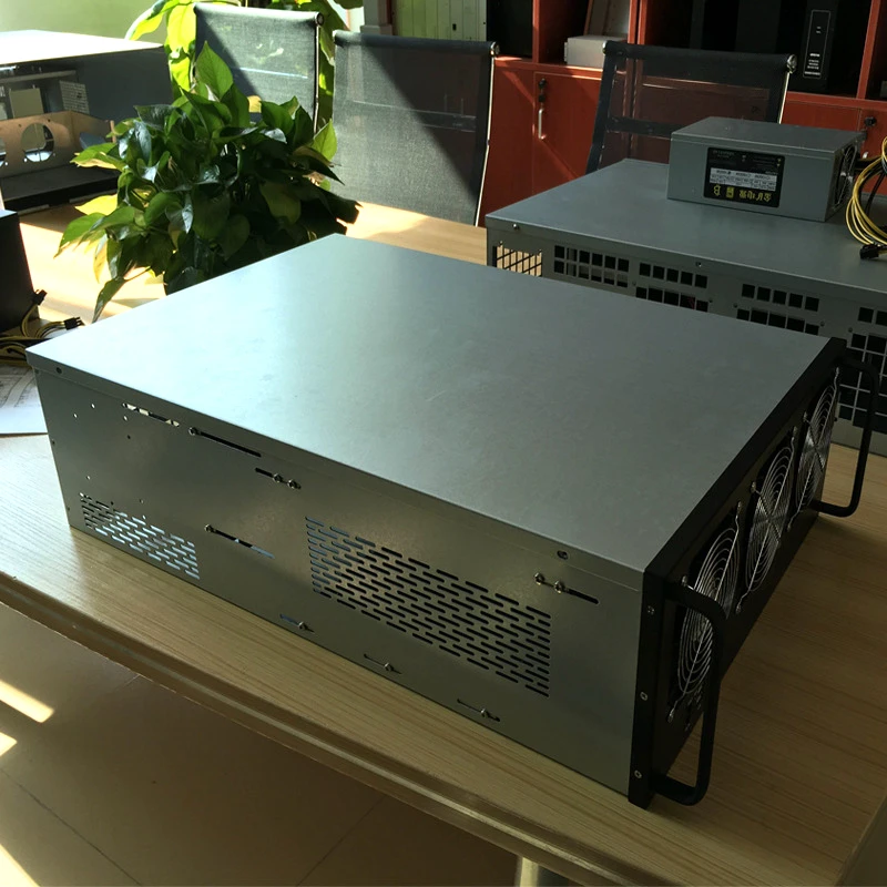 mining rig case USB miner cabinet rack 4u 6 graphics card computer sever cooling chassis for gtx 1060 1070 1080 Video card frame mining rig case USB miner cabinet rack 4u 6 graphics card computer sever cooling chassis for gtx 1060 1070 1080 Video card frame