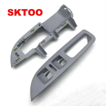 

SKTOO Door handle front left inside the handle bracket lifter switch button frame for Skoda Octavia 2007-2014 models