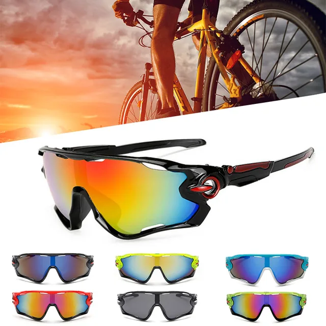 Windproof Sandproof Polarized Cycling Glasses Bike Bicycle Glasses Sports Men’s Sunglasses Eyewear Protection Goggles