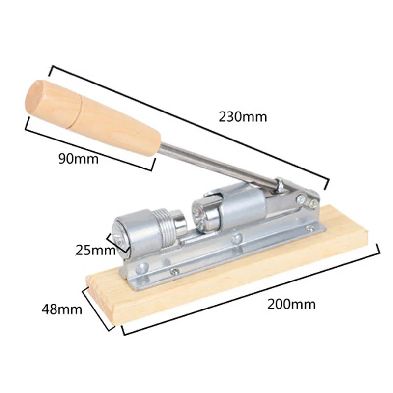 1 шт., портативные аксессуары для орехов, механический молоток, быстрый нож для орехов, орех из нержавеющей стали, Щелкунчик, орех, зажим, орех, крекер, инструмент