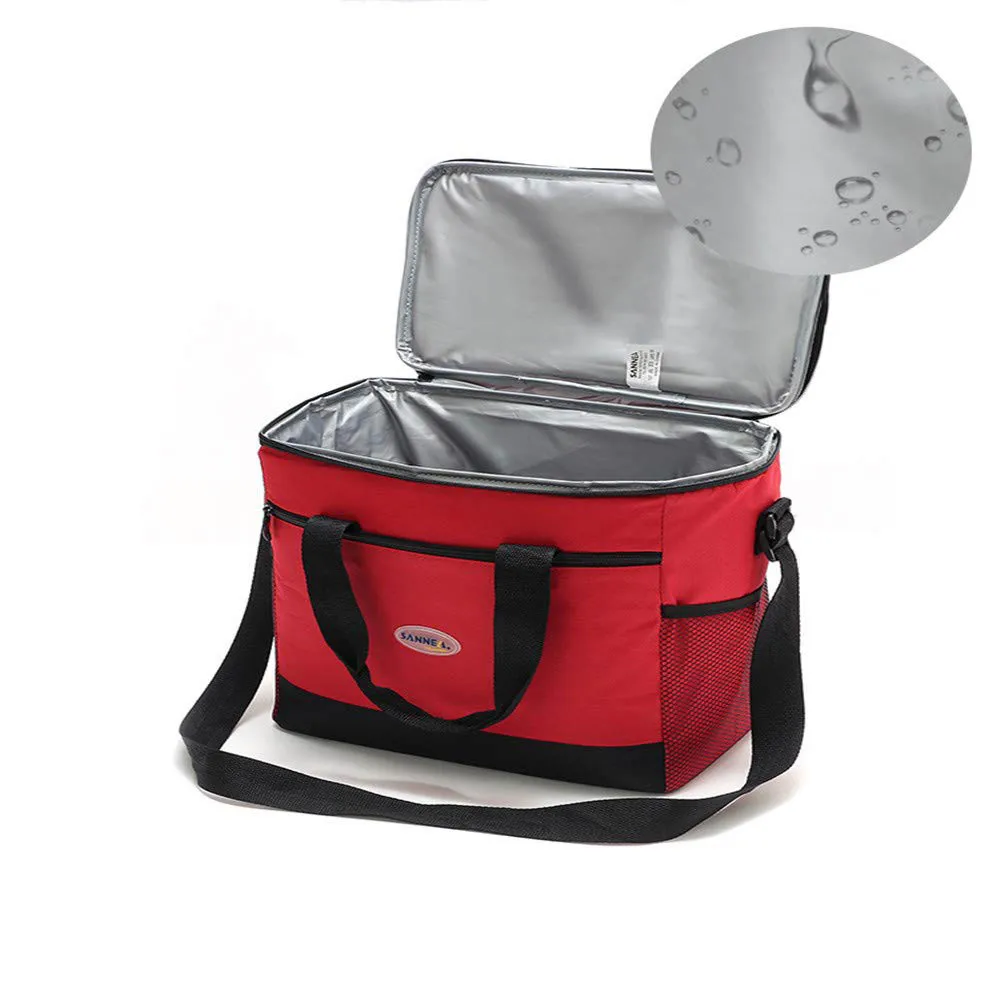 16L Large Picnic Bags Multi Lunch Box Insulated Cooler Bag Picnic Basket For Girls Women Kids Men Outdoor Camping Travel
