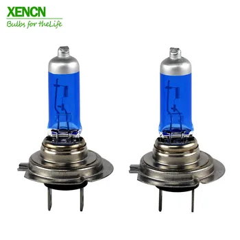 

XENCN H7 12V 100W Super Bright White Fog Halogen Car Light UV Bulbs Headlights Auto Lamp parking 4300K