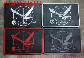 

3D PVC patch MGS Private Military Companies PMCs USA Raven Sword