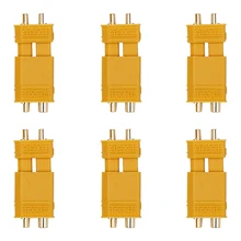 100 pairs XT30 Male Female Bullet Connector Plug Gold Plated Banana For RC Quadcopter Li on