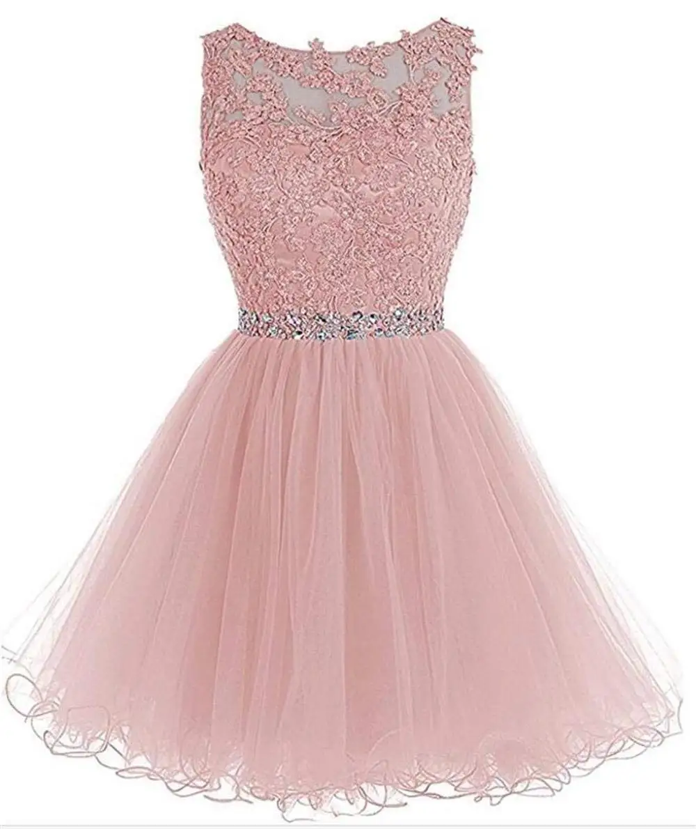picture color ANGELSBRIDEP Сексуальные Короткие/Мини платья для встречи выпускников с аппликацией бисером Vestidos Cortos Платья для особых случаев Выпускные платья - Цвет: picture color