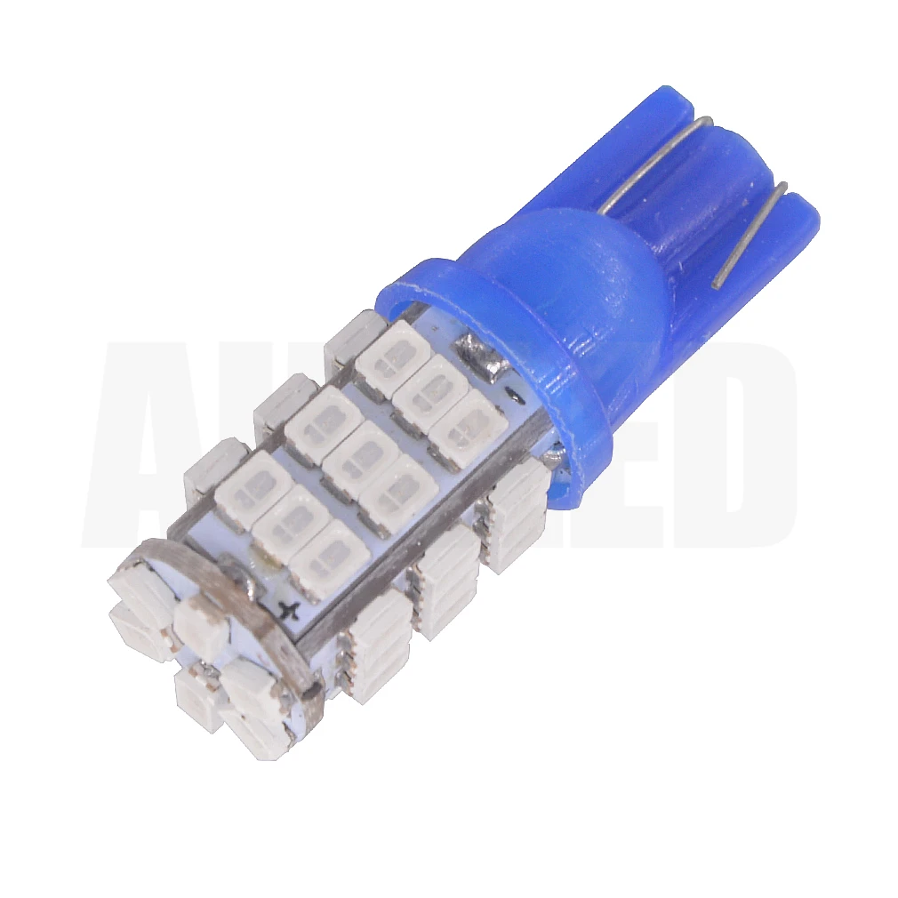 10 шт. Автомобильный светодиодный супер яркий T10 W5W 42 SMD 1206 3020 поворот стороны номерного знака светильник 2825 2827 158 168 194 13961 авто лампы DC12V