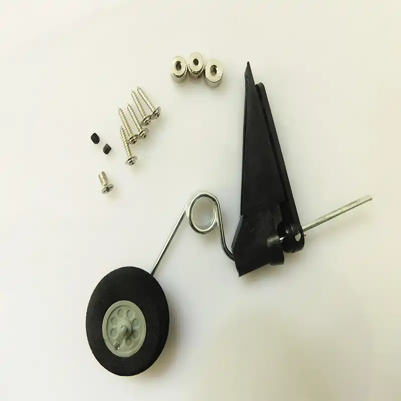 rc plane tail wheel assembly